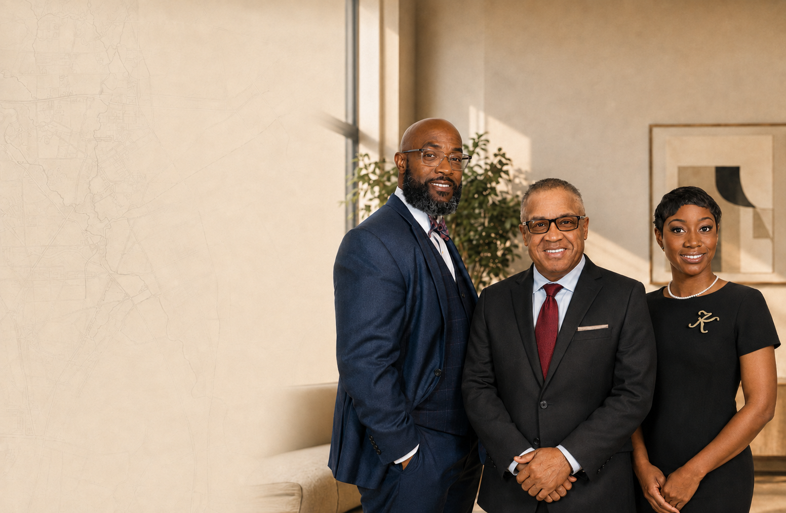 The Wright Team — Bobby Robinson, Tony Wright, and Kalin Fulton